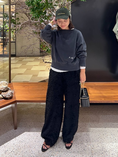 Curensology ワイドスリーブロングコート ブラウン　M カレンソロジー Curensology/カレンソロジー｜2023 WINTER コートコレクション