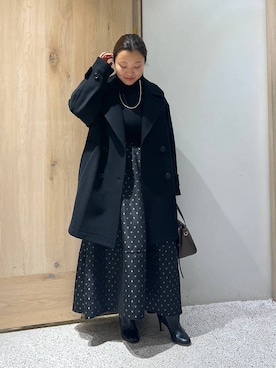 「アイテム（ピーコート）」を使った、nanamiy0007さん（レディース・153cm・20代）の秋コーディネート