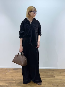 「BARNYARDSTORM（バンヤードストーム）のアイテム（アクセサリー）」を使った、MIYUさん（レディース・163cm）の秋コーディネート