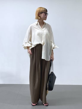 「アイテム（チョーカー）」を使った、MIYUさん（レディース・163cm・20代）の秋コーディネート