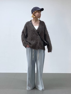 「デニム_バンヤードストーム」｜MIYUさん（レディース・163cm）の秋コーディネート