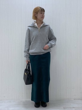 「アイテム（チョーカー）」を使った、MIYUさん（レディース・163cm・20代）の秋コーディネート