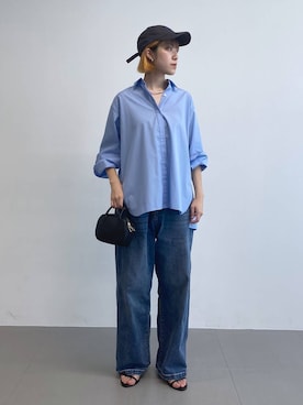 「アイテム（チョーカー）」を使った、MIYUさん（レディース・163cm・20代）の夏コーディネート