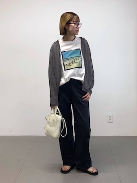 「Beau're（ヴュレ）のアイテム」を使った、MIYUさん（レディース・163cm）の夏コーディネート