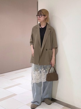 MIYUさん（レディース・163cm）の夏コーディネート
