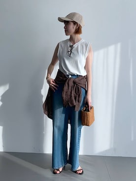 MIYUさん(レディース・163cm)の夏コーディネート