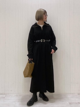 MIYUさん(レディース・163cm)の冬コーディネート