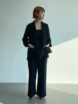 「アイテム（スウェットパンツ）」を使った、MIYUさん（レディース・163cm・20代）の夏コーディネート