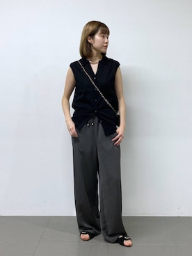 「BARNYARDSTORM（バンヤードストーム）のアイテム（トップス）」を使った、MIYUさん（レディース・163cm）の春コーディネート