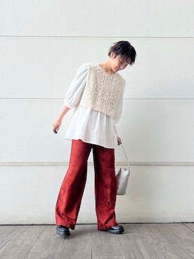 有希さん(レディース・160cm)の春コーディネート