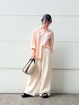 「URBAN RESEARCH Sonny Label（アーバンリサーチサニーレーベル）のアイテム」を使った、kannonnuuさん（レディース・160cm）の夏コーディネート