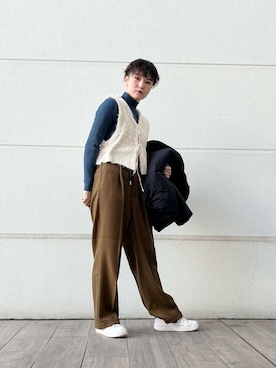 有希さん（レディース・160cm）の冬コーディネート