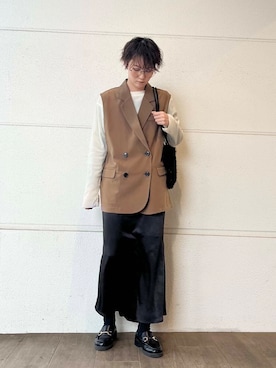 有希さん（レディース・160cm）の春コーディネート