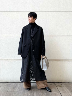 有希さん(レディース・160cm)の冬コーディネート