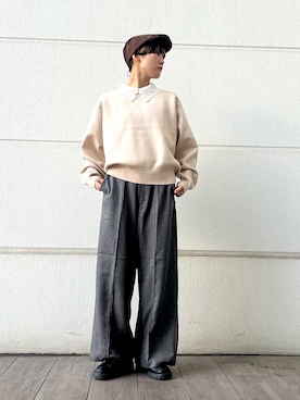 有希さん（レディース・160cm）の冬コーディネート