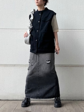 有希さん(レディース・160cm)の春コーディネート