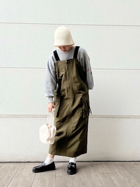 有希さん（レディース・160cm）の春コーディネート