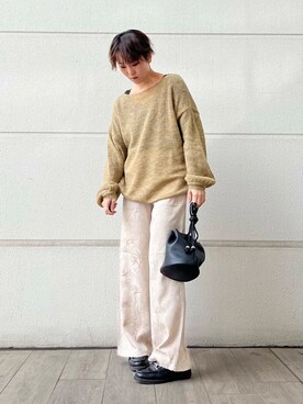 有希さん(レディース・160cm)の春コーディネート