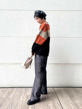 有希さん（レディース・160cm）の秋コーディネート