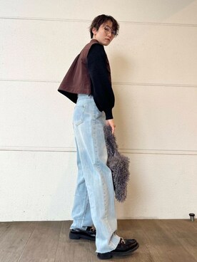 有希さん（レディース・160cm）の春コーディネート