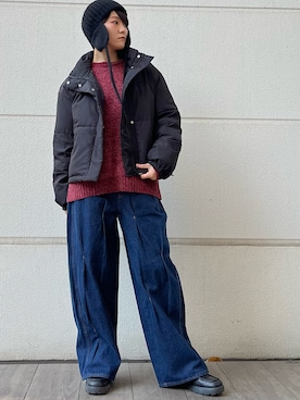 有希さん(レディース・160cm)の冬コーディネート