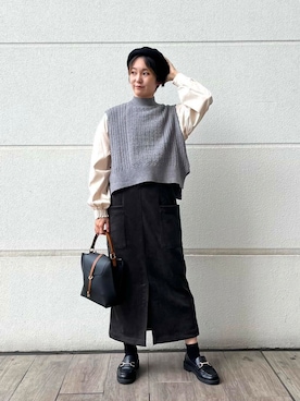 有希さん（レディース・160cm）の秋コーディネート