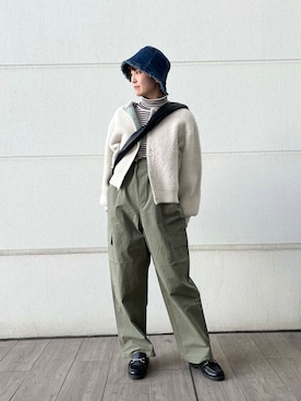 「URBAN RESEARCH Sonny Label（アーバンリサーチサニーレーベル）のアイテム（オールインワン・サロペット）」を使った、kannonnuuさん（レディース・160cm）の春コーディネート