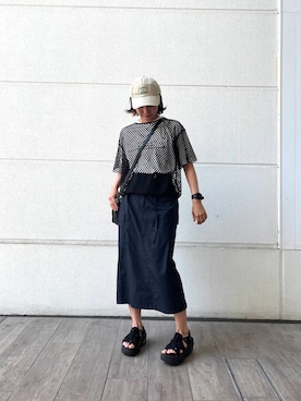 有希さん（レディース・160cm）の夏コーディネート