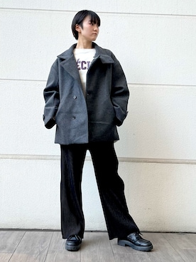 有希さん（レディース・160cm）の冬コーディネート