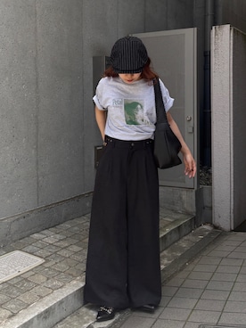 「COLONY 2139（コロニートゥーワンスリーナイン）のアイテム」を使った、Mikuさん（レディース・147cm）の夏コーディネート
