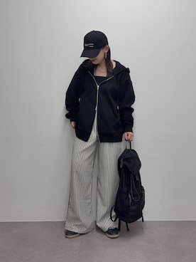 「COLONY 2139（コロニートゥーワンスリーナイン）のアイテム」を使った、Mikuさん（レディース・147cm）の春コーディネート