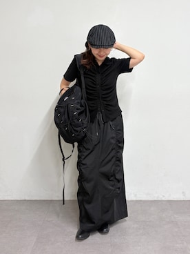 「COLONY 2139（コロニートゥーワンスリーナイン）のアイテム」を使った、Mikuさん（レディース・147cm）の夏コーディネート