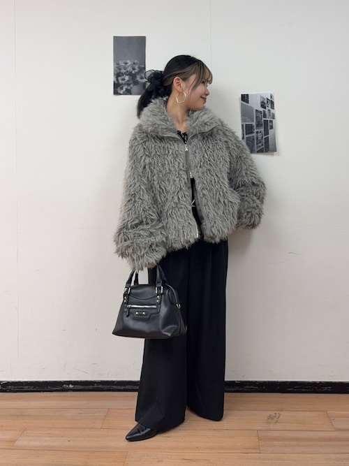 ミックスシープファースタンドブルゾン（ブルゾン）｜COLONY 2139