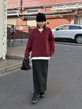 Mikuさん（レディース・147cm）の秋コーディネート