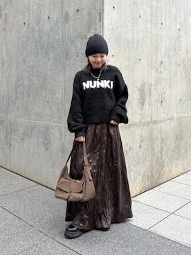 Mikuさん(レディース・147cm)の冬コーディネート