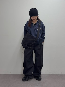 「COLONY 2139（コロニートゥーワンスリーナイン）のアイテム」を使った、Mikuさん（レディース・147cm）の秋コーディネート