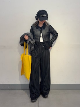 「COLONY 2139（コロニートゥーワンスリーナイン）のアイテム」を使った、Mikuさん（レディース・147cm）の春コーディネート