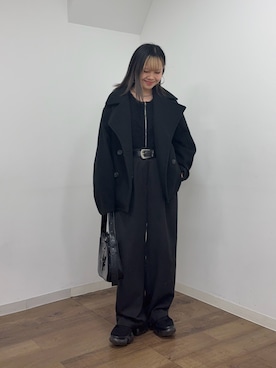 「COLONY 2139（コロニートゥーワンスリーナイン）のアイテム」を使った、Mikuさん（レディース・147cm）の冬コーディネート