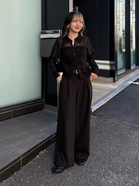 Mikuさん（レディース・147cm）の春コーディネート