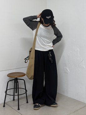 Mikuさん（レディース・147cm）の春コーディネート