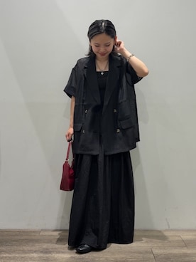 「アイテム（パンプス）」を使った、Mikuさん（レディース・147cm）の夏コーディネート
