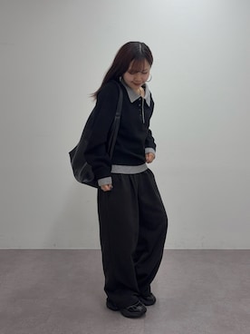 「COLONY 2139（コロニートゥーワンスリーナイン）のアイテム」を使った、Mikuさん（レディース・147cm）の秋コーディネート