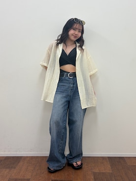 「COLONY 2139（コロニートゥーワンスリーナイン）のアイテム」を使った、Mikuさん（レディース・147cm）の春コーディネート