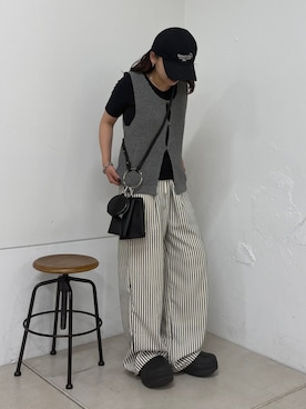 Mikuさん（レディース・147cm）の春コーディネート