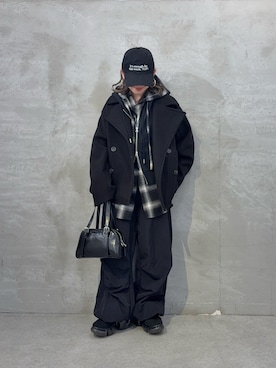 Mikuさん(レディース・147cm)の冬コーディネート