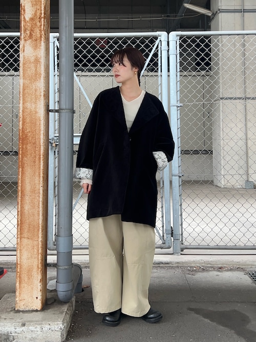 ベロアBIGジャケット（その他アウター）｜KBF（ケイビーエフ）の
