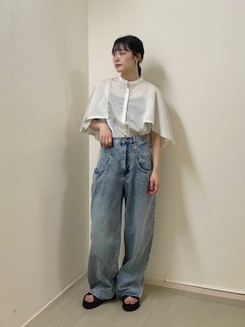 「kbf_ootd」｜「アイテム（サンダル）」を使った、furi82さん（レディース・165cm）の夏コーディネート