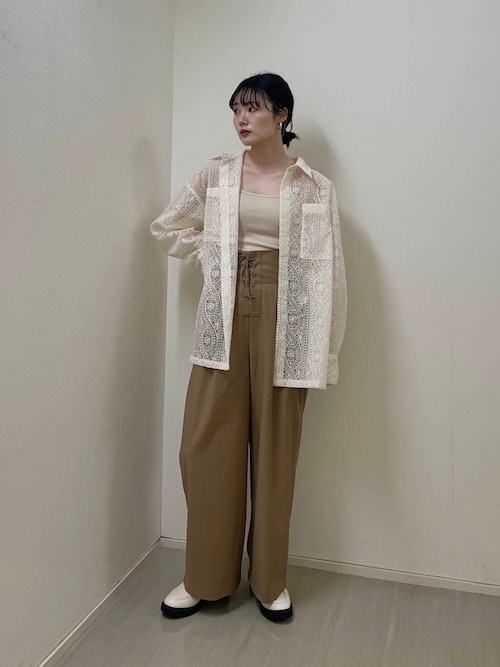 セール】『2サイズ展開』レースアップパンツ（その他パンツ）｜KBF