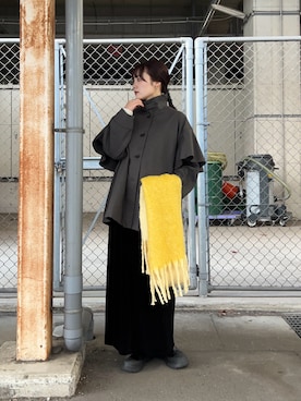 「アイテム（その他アウター）」を使った、furi82さん（レディース・165cm）の秋コーディネート