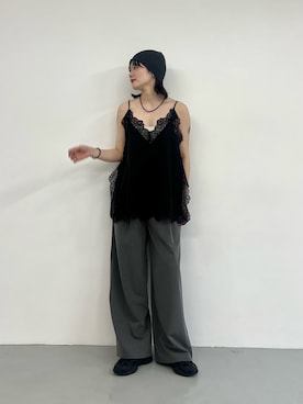 「KBF（ケイビーエフ）のアイテム（トップス）」を使った、furi82さん（レディース・165cm）の春コーディネート